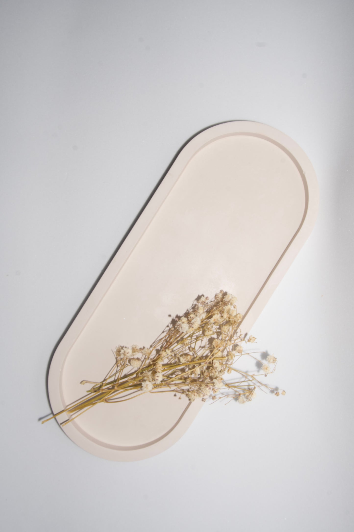 Vassoio Ovale Grande - Beige