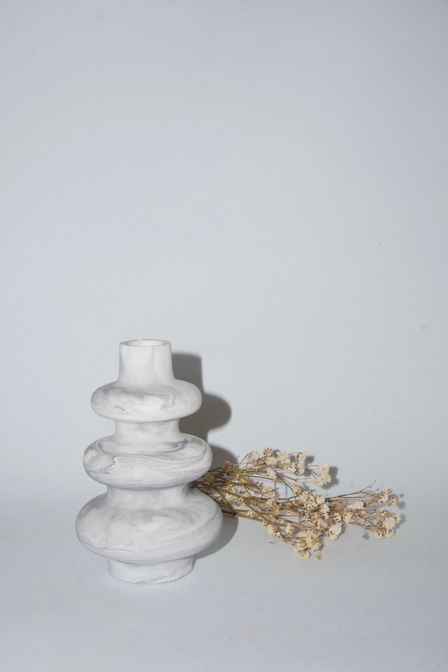 Mini Vaso a Spirale - Effetto Marmo