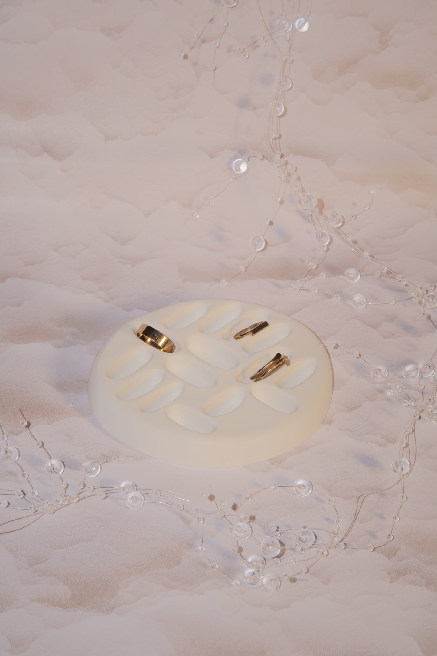 Porta Anelli Design - Bianco