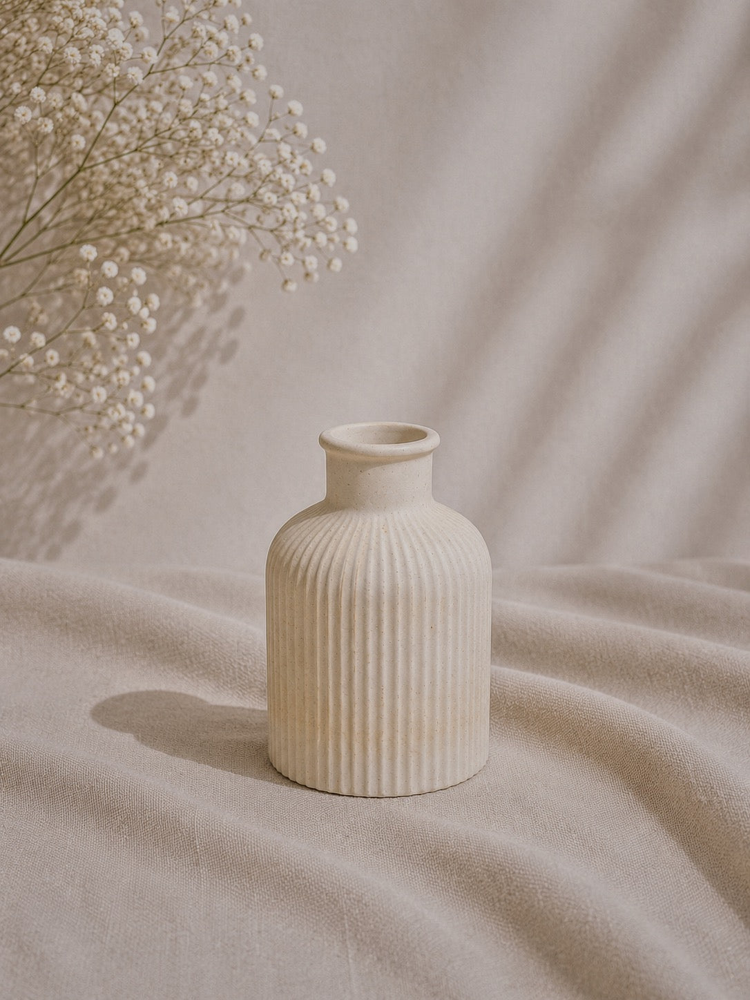 Vasetto Rigato - Beige