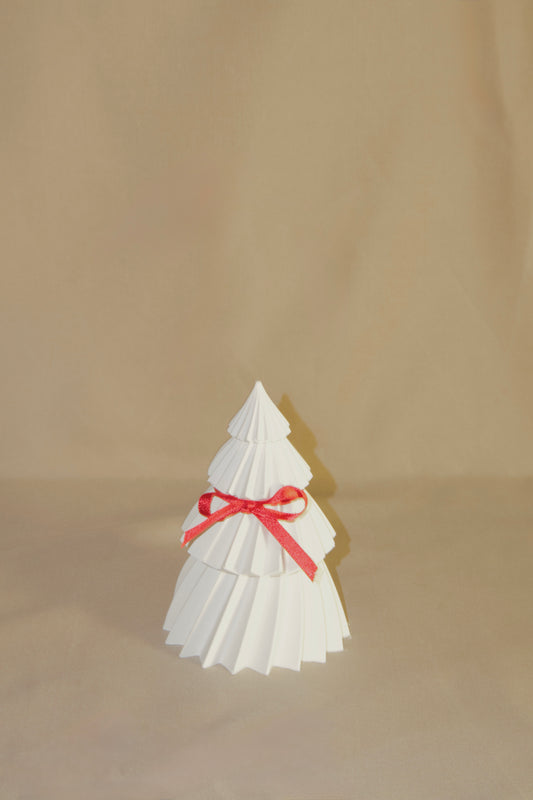 Albero natalizio decorativo - Bianco